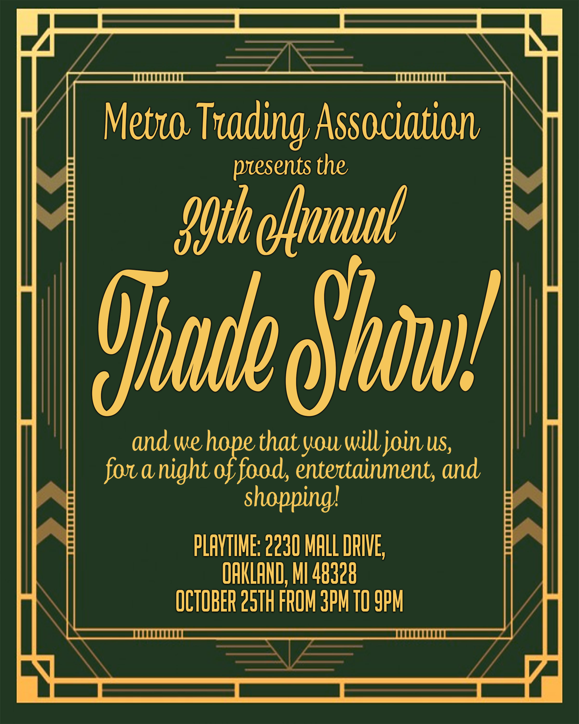 trade show flyer
